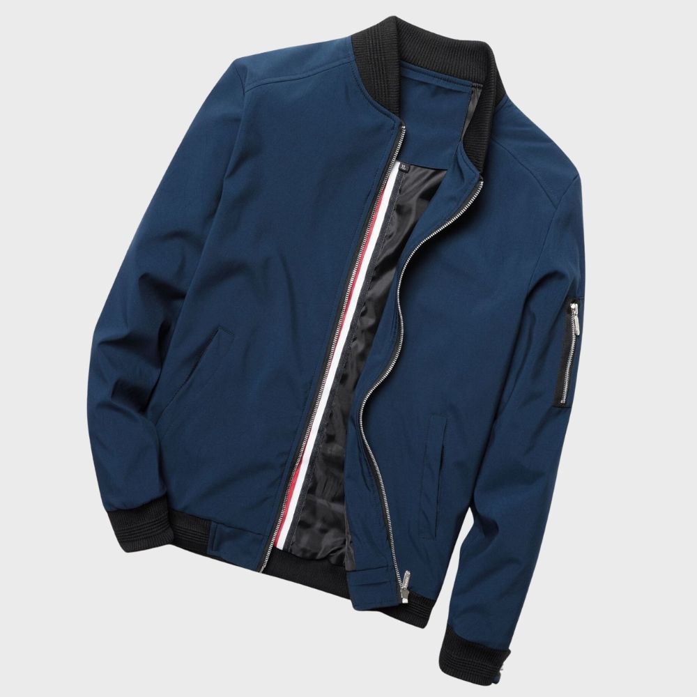 Darryl | Men's Zip-Up Bomber Jacket